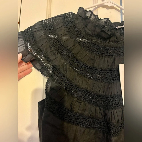 Frame Lace Inset Mini Dress - Picture 10 of 10